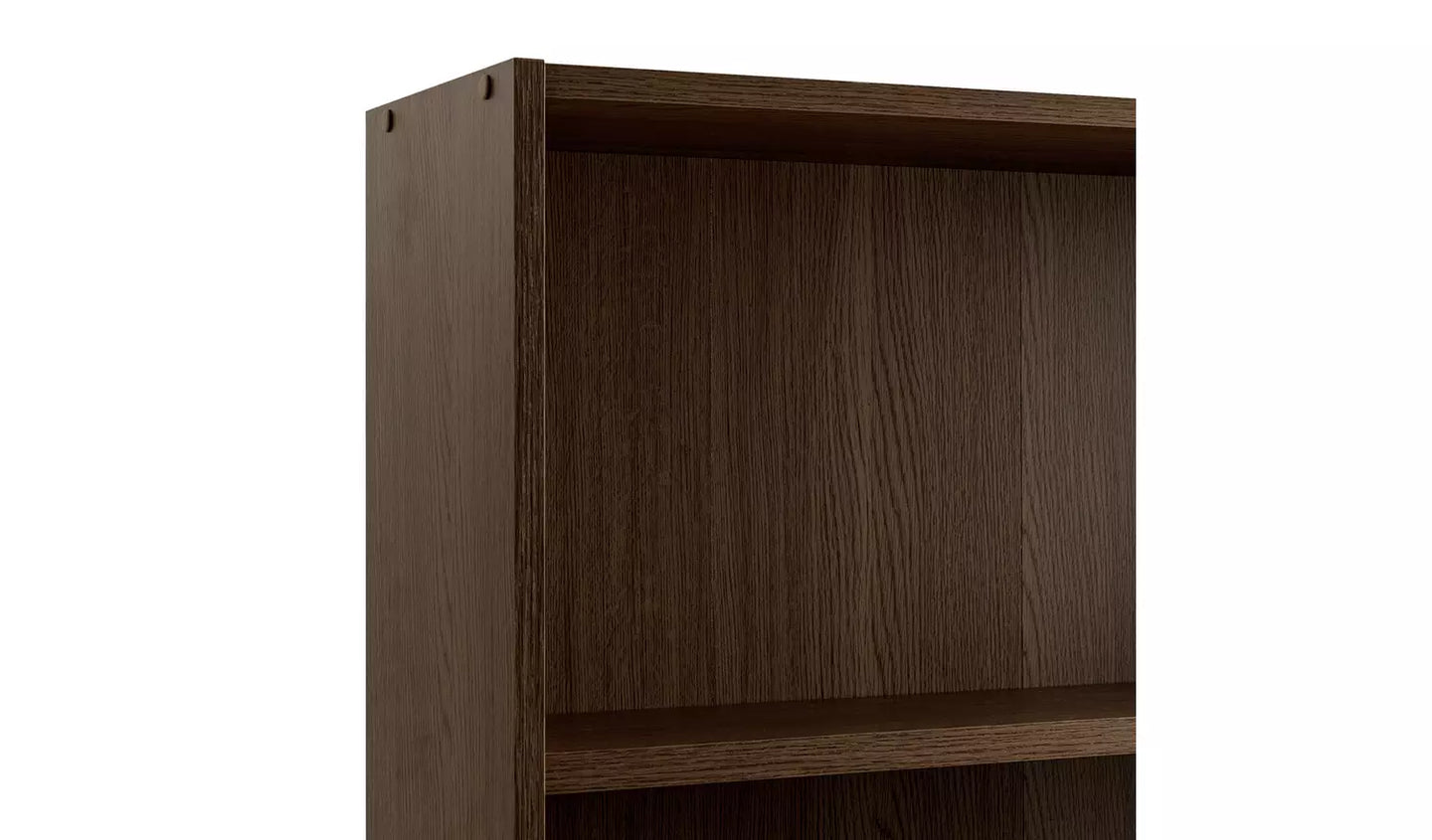 Maine Narrow Bookcase - Walnut
